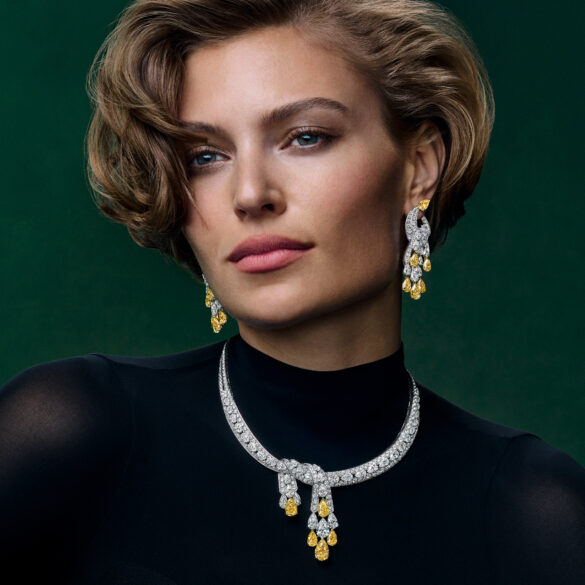 Graff High Jewellery Campaign Model Still GN14583 GE83202 1x1 2