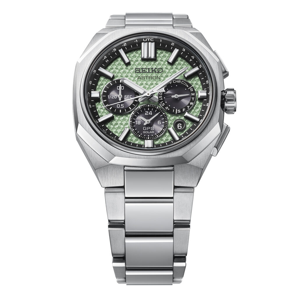 Seiko habille l'Astron GPS Solaire de facettes de cristal 26 HAB005J1 01 1x1