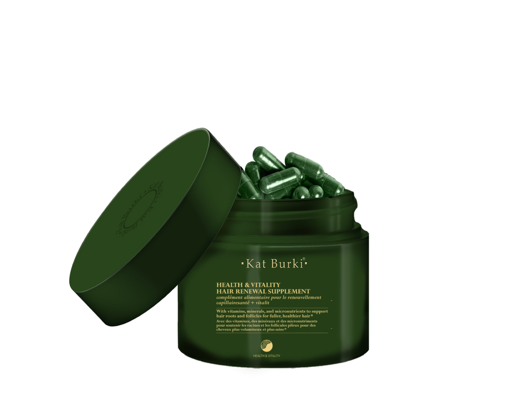 HEALTH & VITALITY HAIR RENEWAL SUPPLEMENT de Kat Burki : quand la Nutri-Cosmétique Cible le cheveu 28 Health Vitality Hair Renewal Supplement Packshot 1