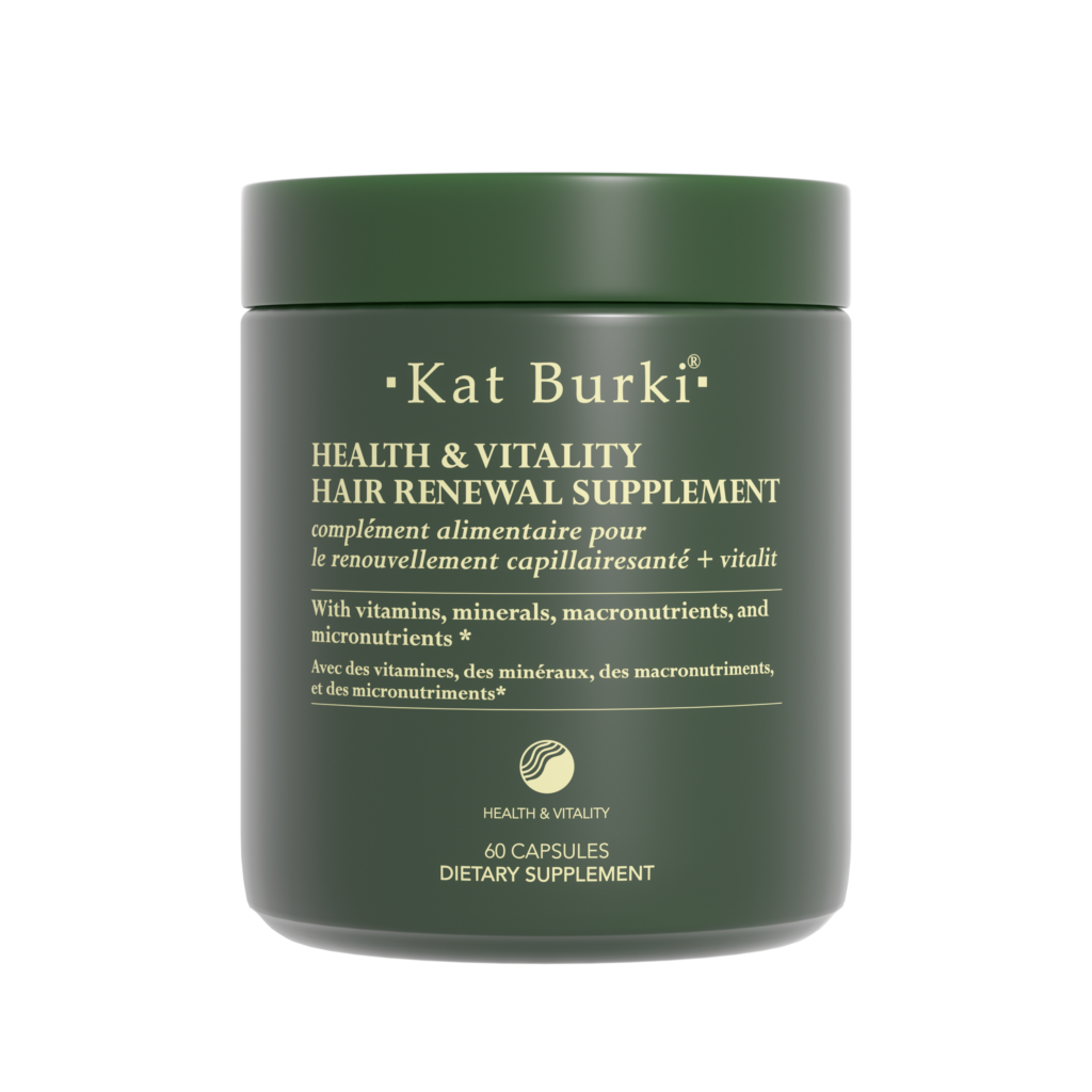 HEALTH & VITALITY HAIR RENEWAL SUPPLEMENT de Kat Burki : quand la Nutri-Cosmétique Cible le cheveu 29 Health Vitality Hair Renewal Supplement Packshot 2