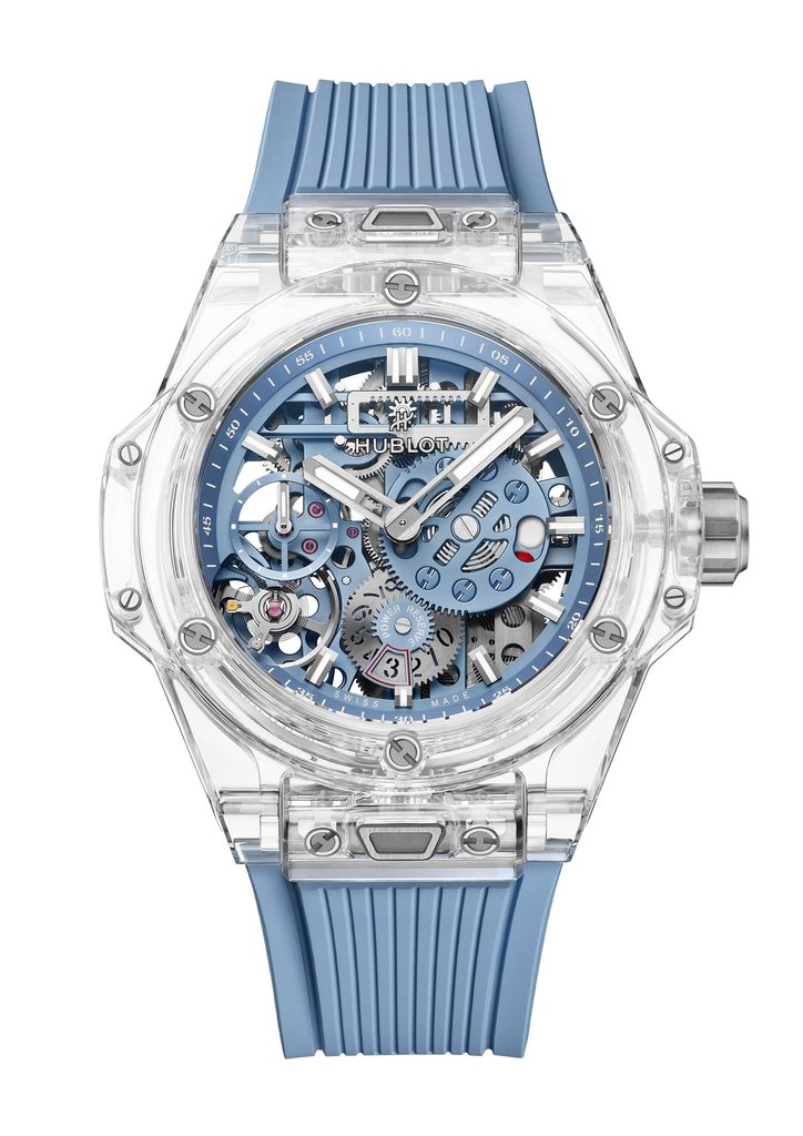 Hublot et le langage secret de la couleur 26 Hublot Big Bang Sapphire Sky Blue