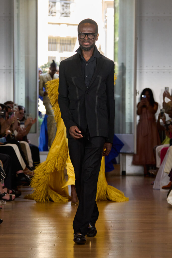 Imane Ayissi, Ozouandam Ollat : la couture comme adieu à sa mère 52 Imane Ayissi HC F26 028 1