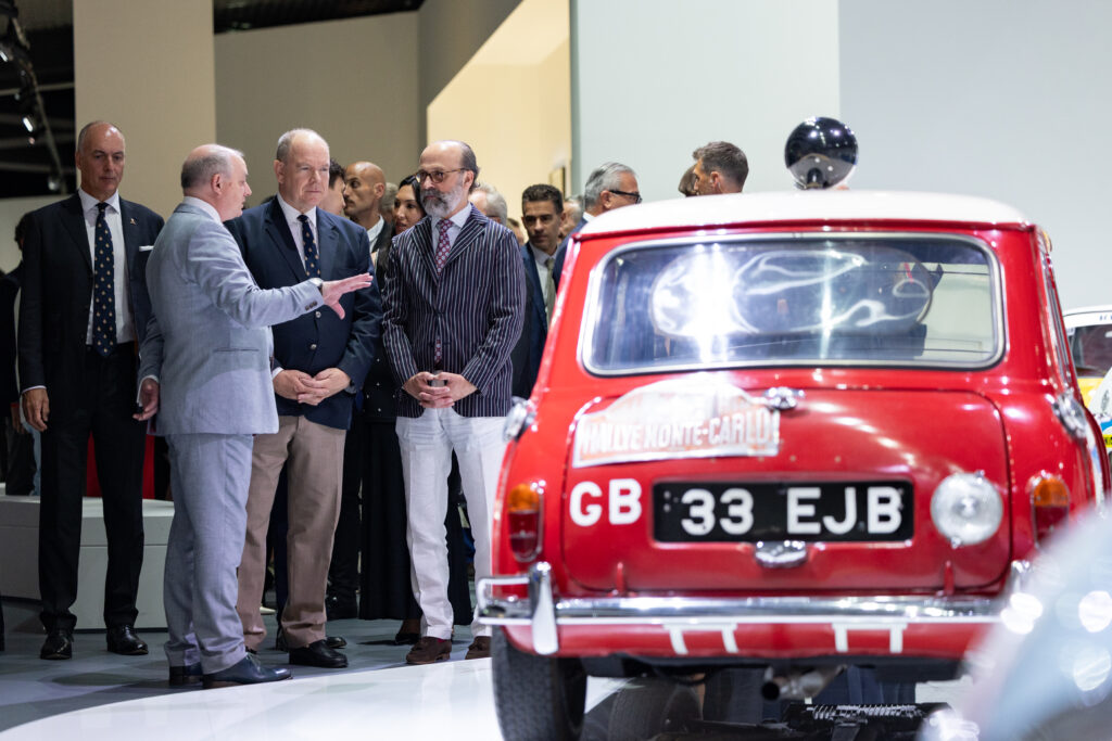 Monaco et l'automobile : cent trente ans d'une histoire d'amour au Grimaldi Forum 26 Inauguration CManu Vitali Direction de la Communication 2