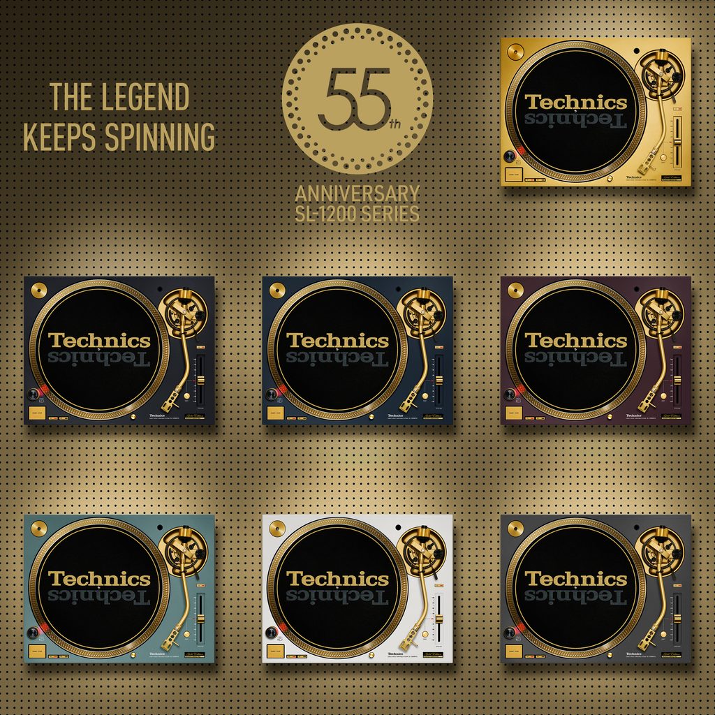 Quand la platine devient un instrument 25 Key Visual SL 1200 series 55th Anniversary