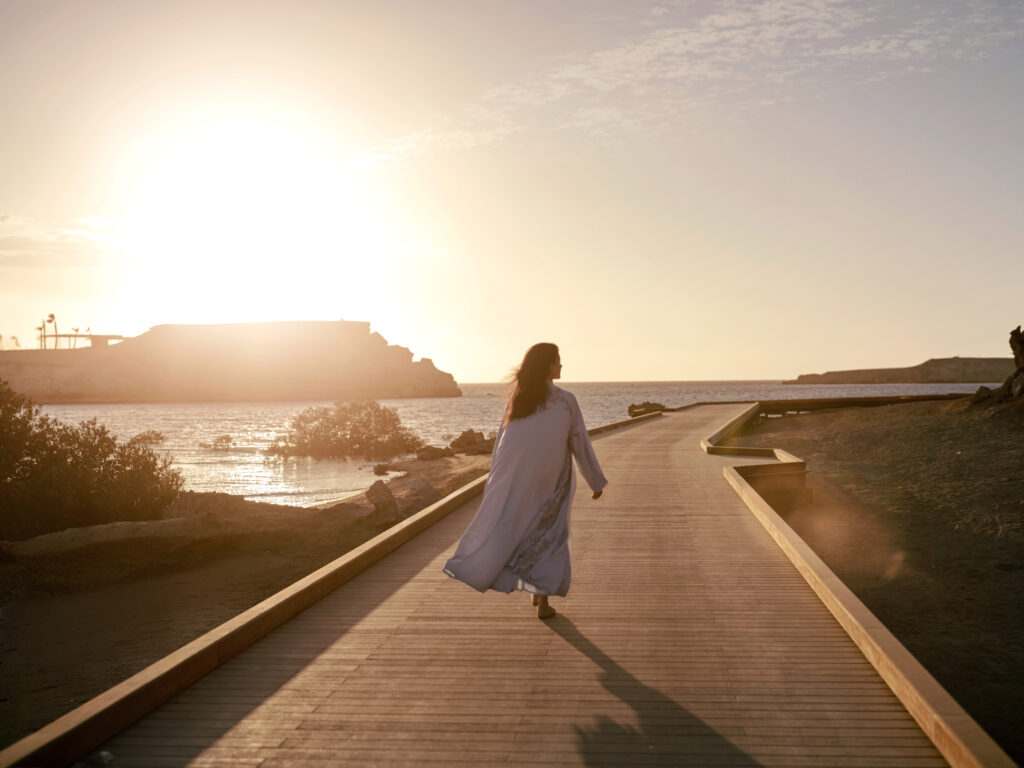 AMAALA veut réinventer le voyage bien-être. À quelle échelle peut-on encore appeler cela un sanctuaire ? 35 Lagoon Boardwalk
