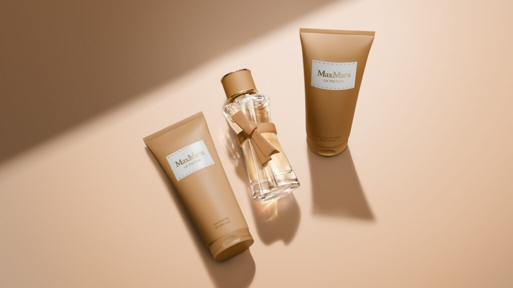 Max Mara habille la peau : la maison signe son premier parfum 158 MM LE PARFUM EDP 2026 Digital E retail EDP Ancillaries sRGB 16x9 300DPI