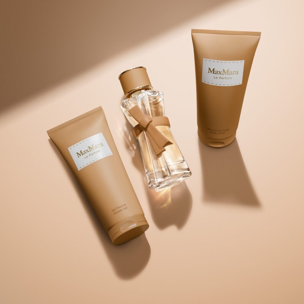 Max Mara habille la peau : la maison signe son premier parfum 161 MM LE PARFUM EDP 2026 Digital E retail EDP Ancillaries sRGB 2000x2000 300DPI