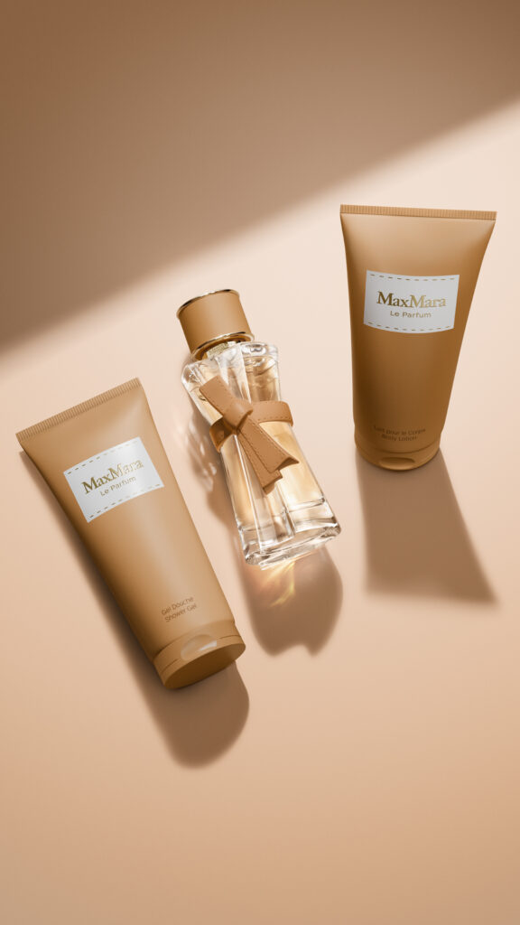 Max Mara habille la peau : la maison signe son premier parfum 38 MM LE PARFUM EDP 2026 Digital E retail EDP Ancillaries sRGB 9x16 300DPI