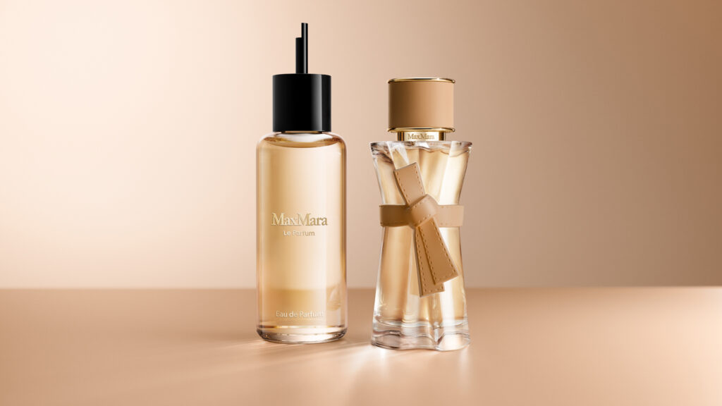 Max Mara habille la peau : la maison signe son premier parfum 164 MM LE PARFUM EDP 2026 Digital E retail EDP Refill sRGB 16x9 72dpi