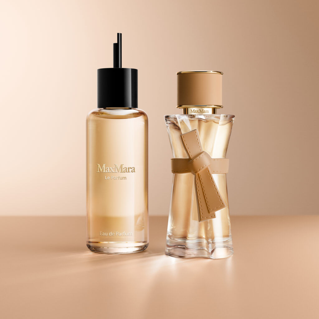 Max Mara habille la peau : la maison signe son premier parfum 162 MM LE PARFUM EDP 2026 Digital E retail EDP Refill sRGB 3000x3000 72dpi