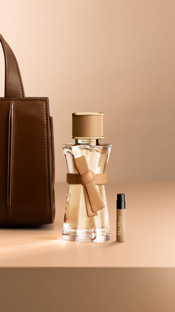 Max Mara habille la peau : la maison signe son premier parfum 146 MM LE PARFUM EDP 2026 Digital E retail EDP SAMPLING sRGB 9x16 300DPI