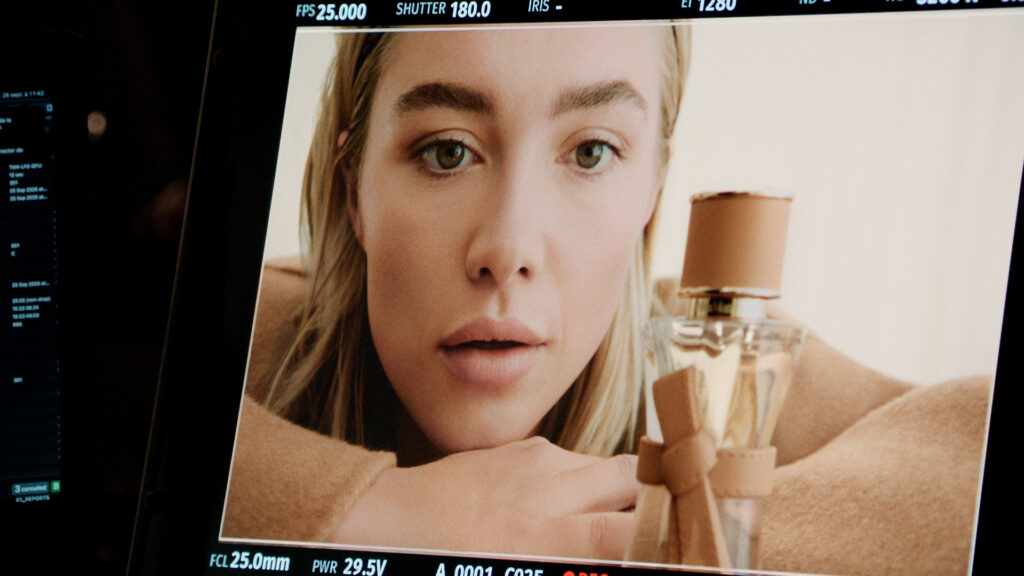 Max Mara habille la peau : la maison signe son premier parfum 74 MM LE PARFUM EDP 2026 BTS MODEL 01 RGB 72dpi 16x9