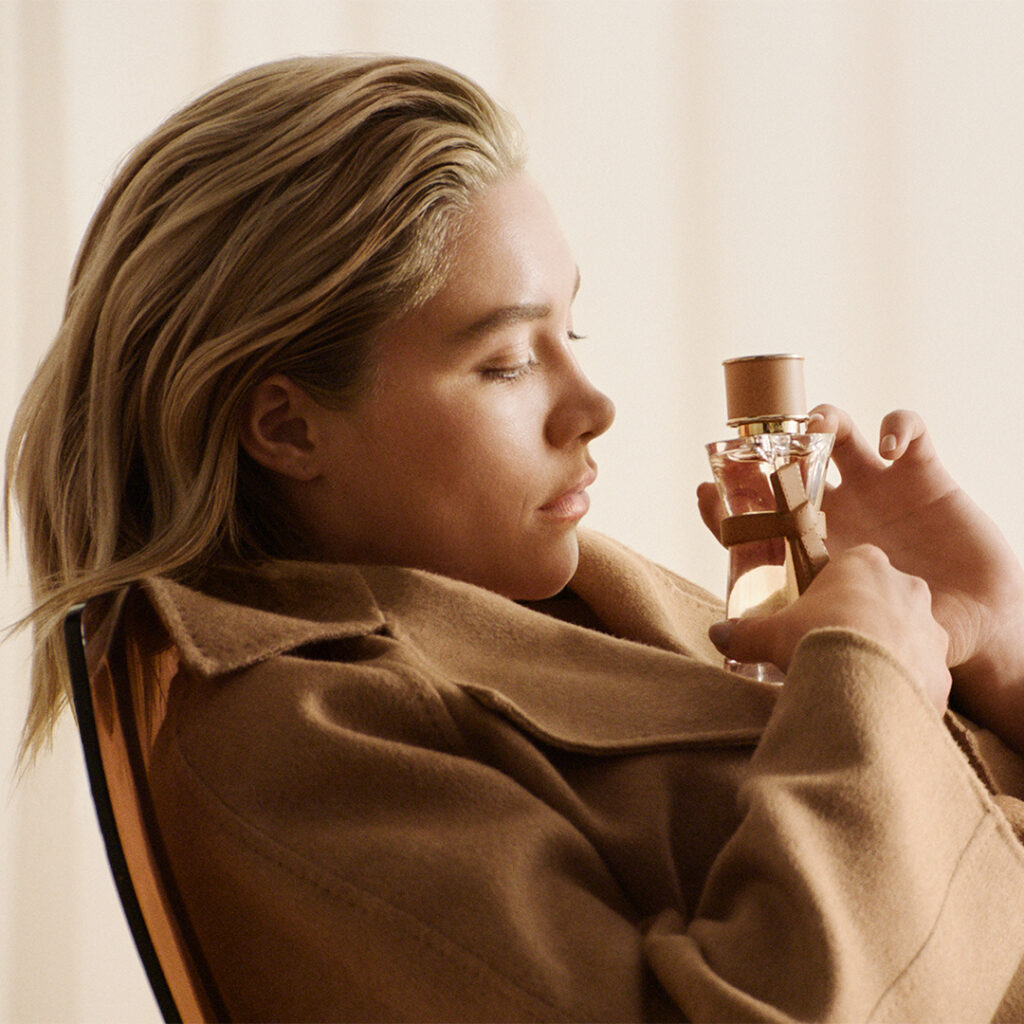 Max Mara habille la peau : la maison signe son premier parfum 59 MM LE PARFUM EDP 2026 BTS MODEL 04 RGB 300dpi 1x1