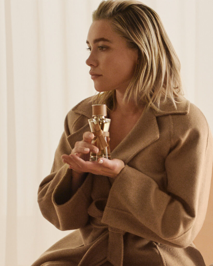 Max Mara habille la peau : la maison signe son premier parfum 64 MM LE PARFUM EDP 2026 BTS MODEL 06 RGB 300dpi 4x5