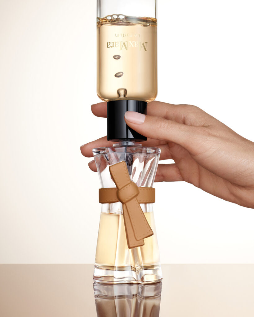 Max Mara habille la peau : la maison signe son premier parfum 192 MM LE PARFUM EDP 2026 STILLLIFE IMAGE3 RGB 4x5 72DPI