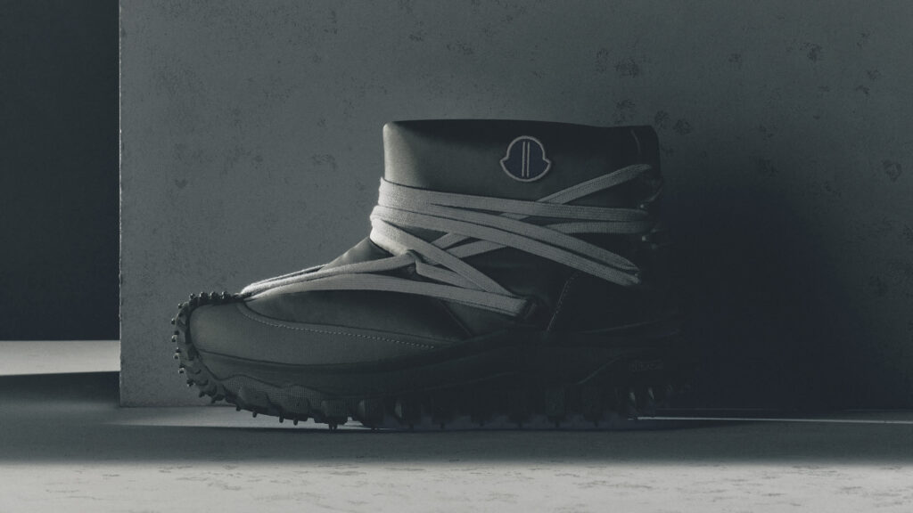 Moncler fait dialoguer la montagne et la ville dans sa collection Footwear Automne-Hiver 2026 46 MONCLER RICK OWENS 00000011