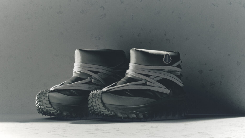 Moncler fait dialoguer la montagne et la ville dans sa collection Footwear Automne-Hiver 2026 47 MONCLER RICK OWENS 00000012