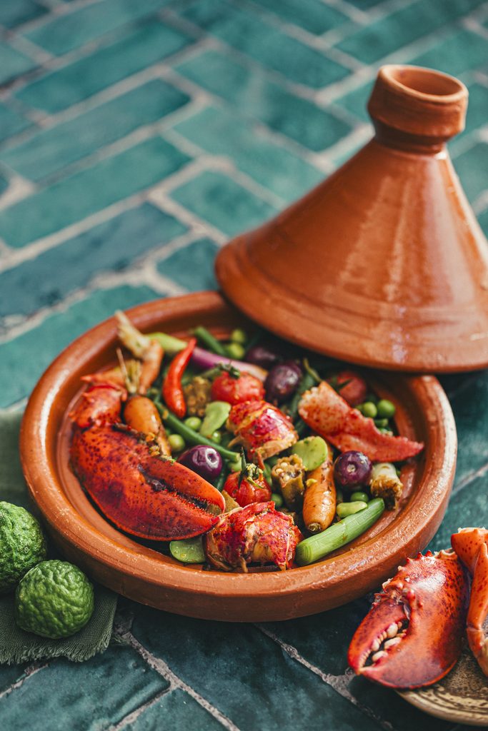 Food Temple consacre sa dixième édition au Maroc, entre pastilla et transmission artisanale 41 Ormillerie Tajine de homard SANDRINE SAADI @fraiseetbasilic