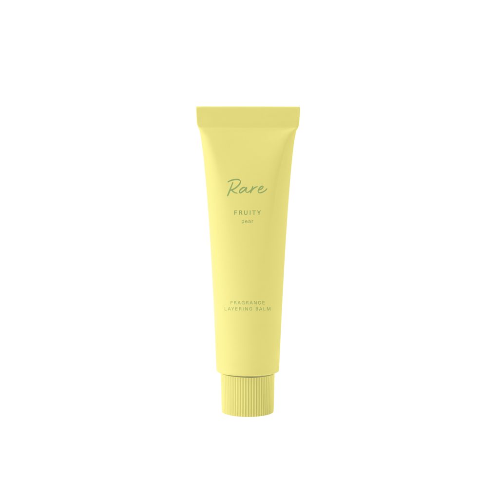 Rare Beauty transforme le parfum en système modulable 26 RARE BEAUTY Layering balm Fruity Pear