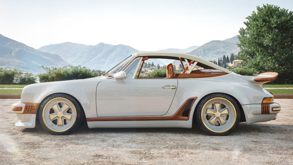 Louis Vuitton X Singer : quand l'automobile devient un terrain de savoir-faire 49 Rendering Como Porsche 911 Reimagined by Singer Classic Turbo 01