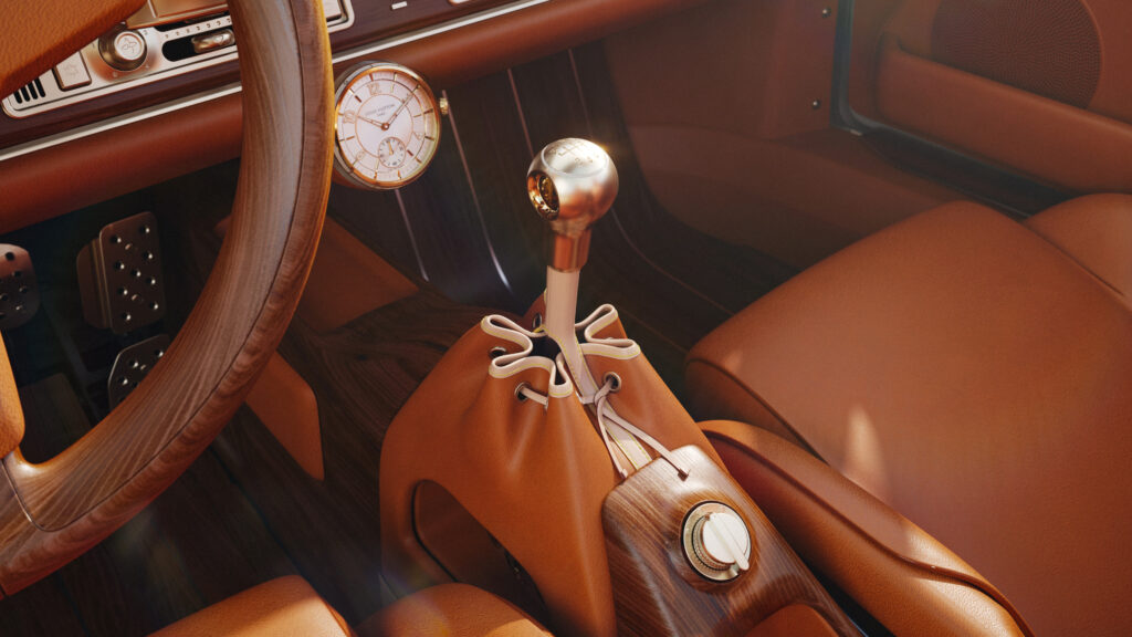 Louis Vuitton X Singer : quand l'automobile devient un terrain de savoir-faire 134 Rendering Como Porsche 911 Reimagined by Singer Classic Turbo 03