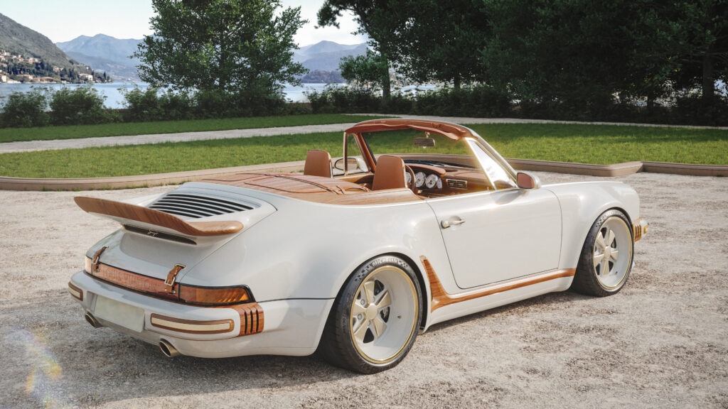 Louis Vuitton X Singer : quand l'automobile devient un terrain de savoir-faire 55 Rendering Como Porsche 911 Reimagined by Singer Classic Turbo 10
