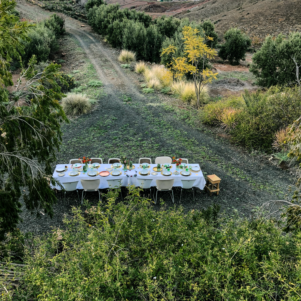 Food Temple consacre sa dixième édition au Maroc, entre pastilla et transmission artisanale 45 Table d hote ©Souhail Tazi 9 Domaine Sauvage
