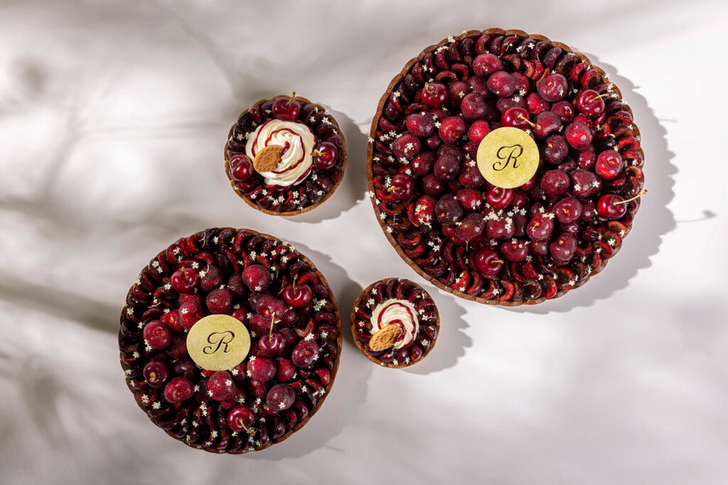 À Ritz Paris Le Comptoir, le clafoutis remplace la crème d'amande 33 Tarte aux Cerises Ritz Paris Le Comptoir ©vincentnageotte