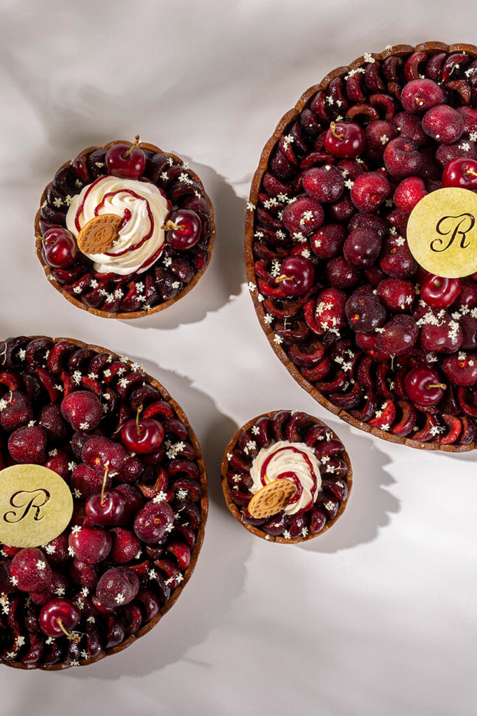 À Ritz Paris Le Comptoir, le clafoutis remplace la crème d'amande 32 Tarte aux Cerises Ritz Paris Le Comptoir ©vincentnageotte 2