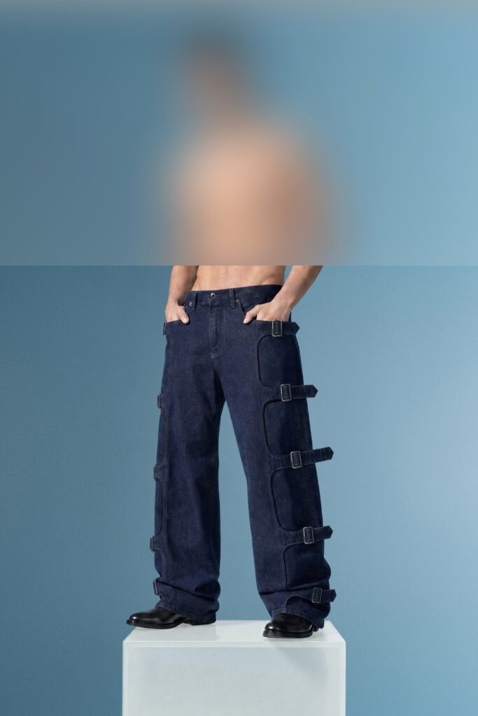 G-STAR x TOMBOGO : le denim pensé comme un système de harnais 28 The Denim Tombogo MEN topless glass