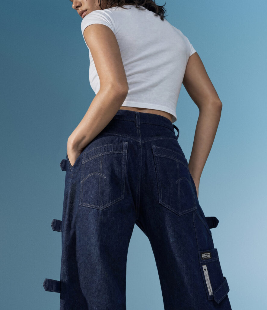 G-STAR x TOMBOGO : le denim pensé comme un système de harnais 34 The Denim Tombogo WMN back closeup