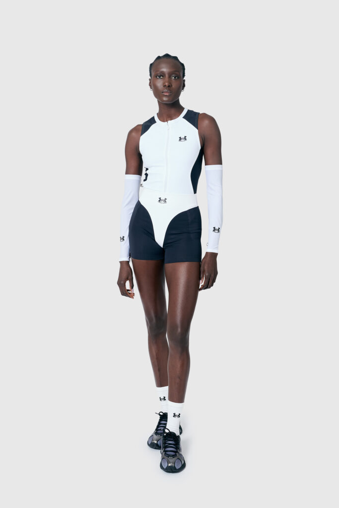 Marine Serre et Under Armour, la performance comme seconde peau 34 UGL008A RKNI0009 WH10 1