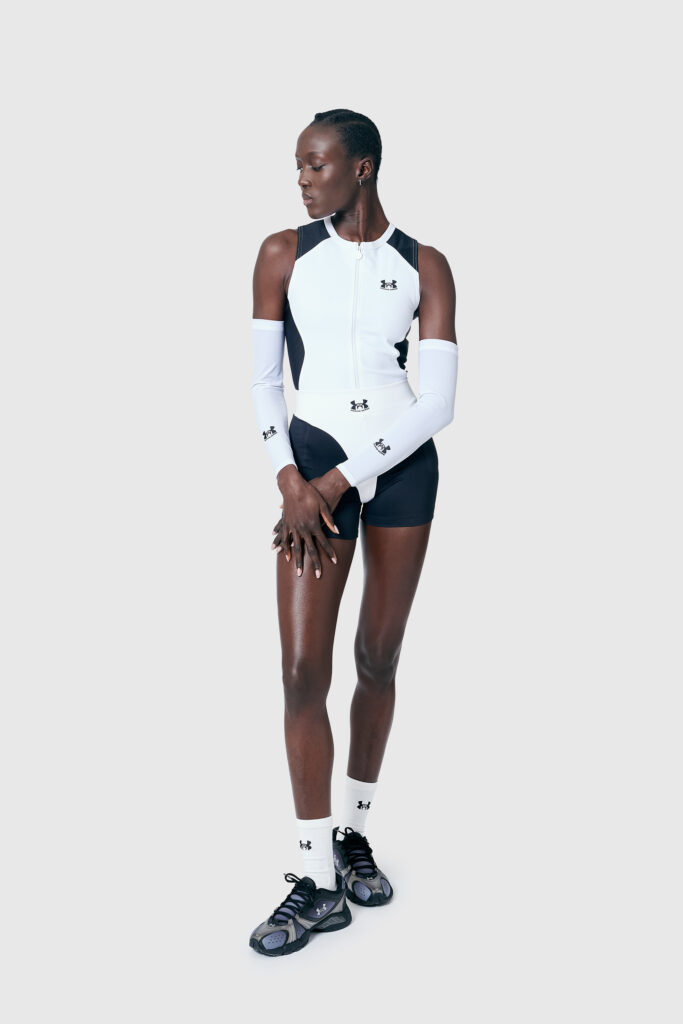 Marine Serre et Under Armour, la performance comme seconde peau 35 UGL008A RKNI0009 WH10 2