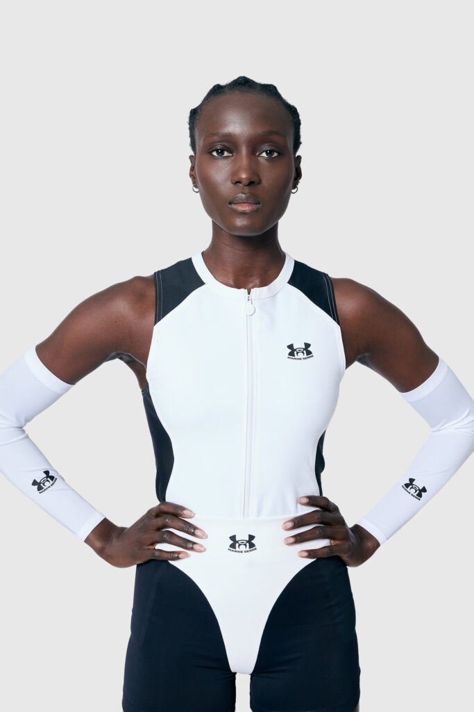 Marine Serre et Under Armour, la performance comme seconde peau 36 UGL008A RKNI0009 WH10 3