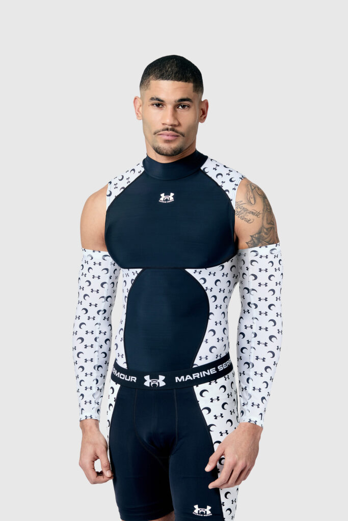 Marine Serre et Under Armour, la performance comme seconde peau 38 UGL008A RKNI0009 WH11 1