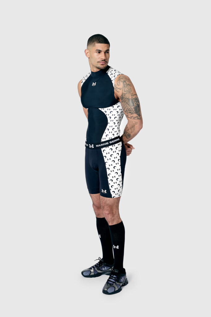 Marine Serre et Under Armour, la performance comme seconde peau 45 USO001A RKNI0014 BK99 2