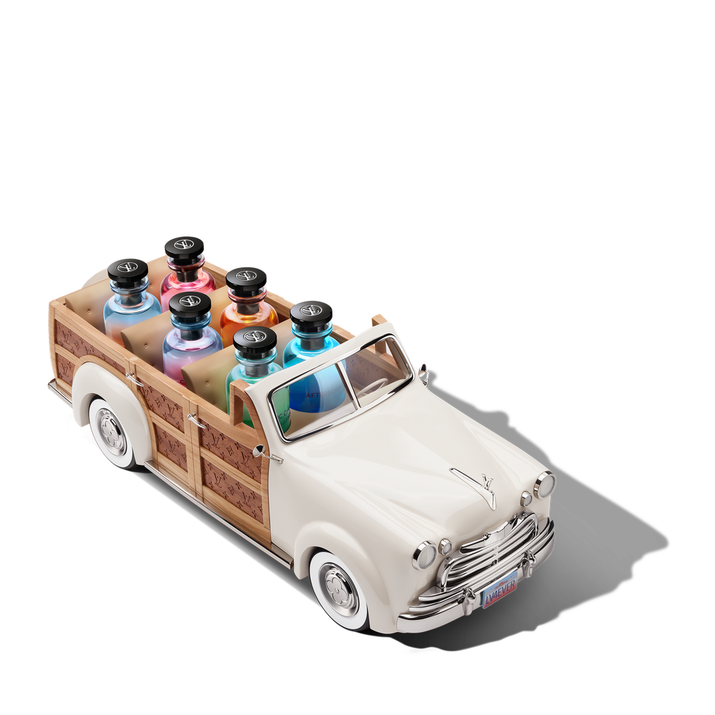 Alex Israel et Louis Vuitton sculptent la Californie dans un Woody Wagon miniature à 9 000 euros 31 WOODY WAGON 1