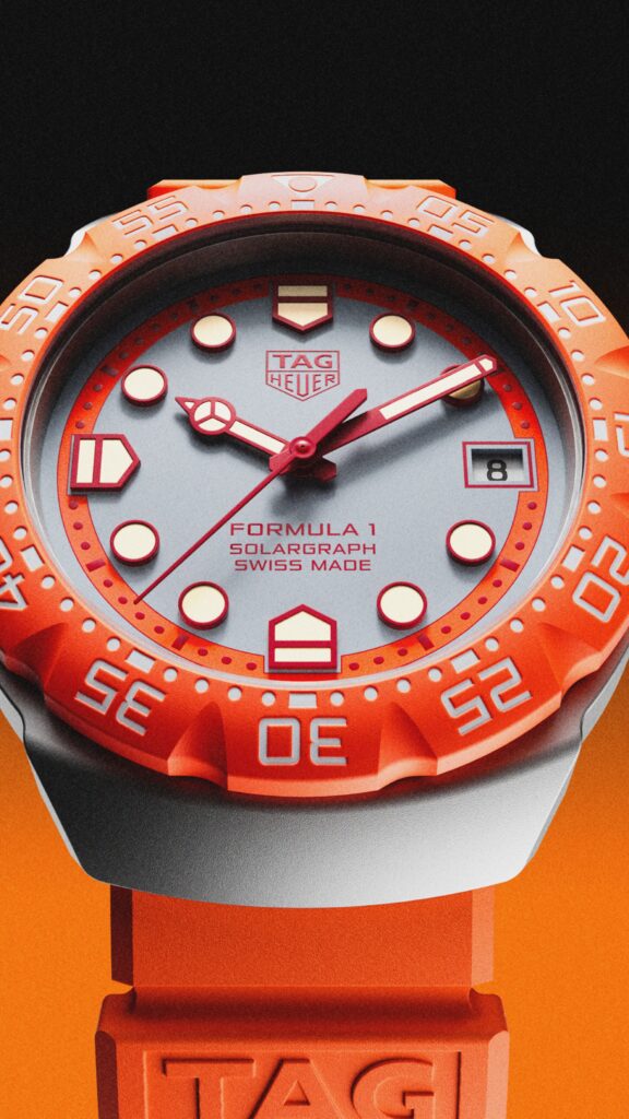 TAG Heuer capture le dernier tour de Zandvoort dans un boîtier solaire 29 Web 2000px F1 WBY111H.BT0056 MUSHROOM 9 16