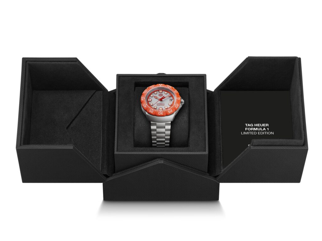 TAG Heuer capture le dernier tour de Zandvoort dans un boîtier solaire 45 Web 2000px WBY111L.BA0042 PACKAGING EA0024