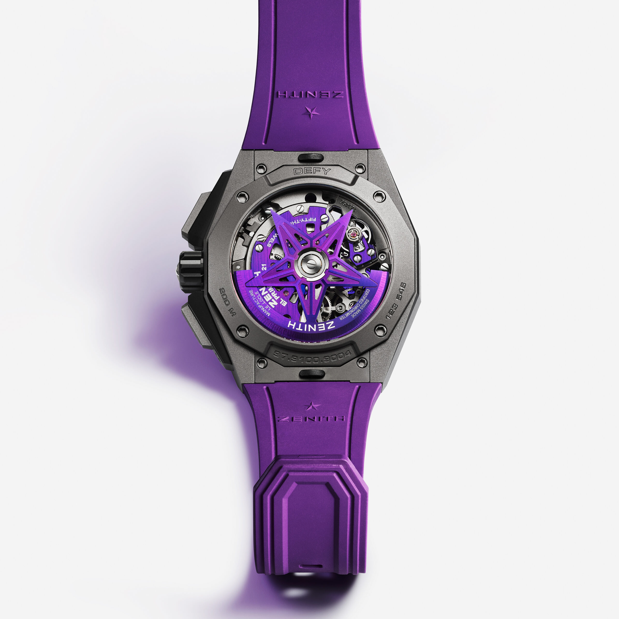 Zenith Defy Extreme : le minéral et la lumière comme nouveaux terrains d'expression 30 Zenith DEFY EXTREME ULTRAVIOLET 15 1 scaled