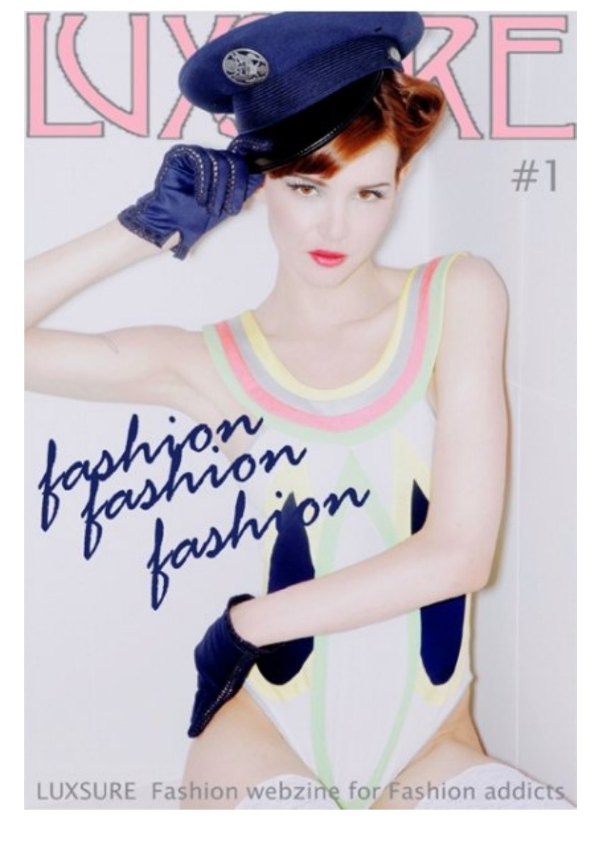 Archives Luxsure Magazine 32 Couverture du premier numéro de Luxsure Magazine