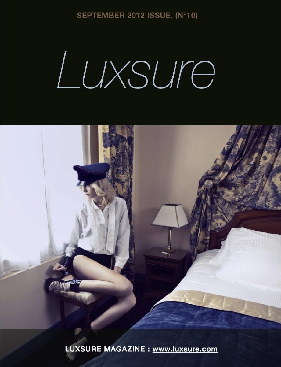 Archives Luxsure Magazine 23 Couverture de Luxsure Magazine numéro 10, septembre 2012