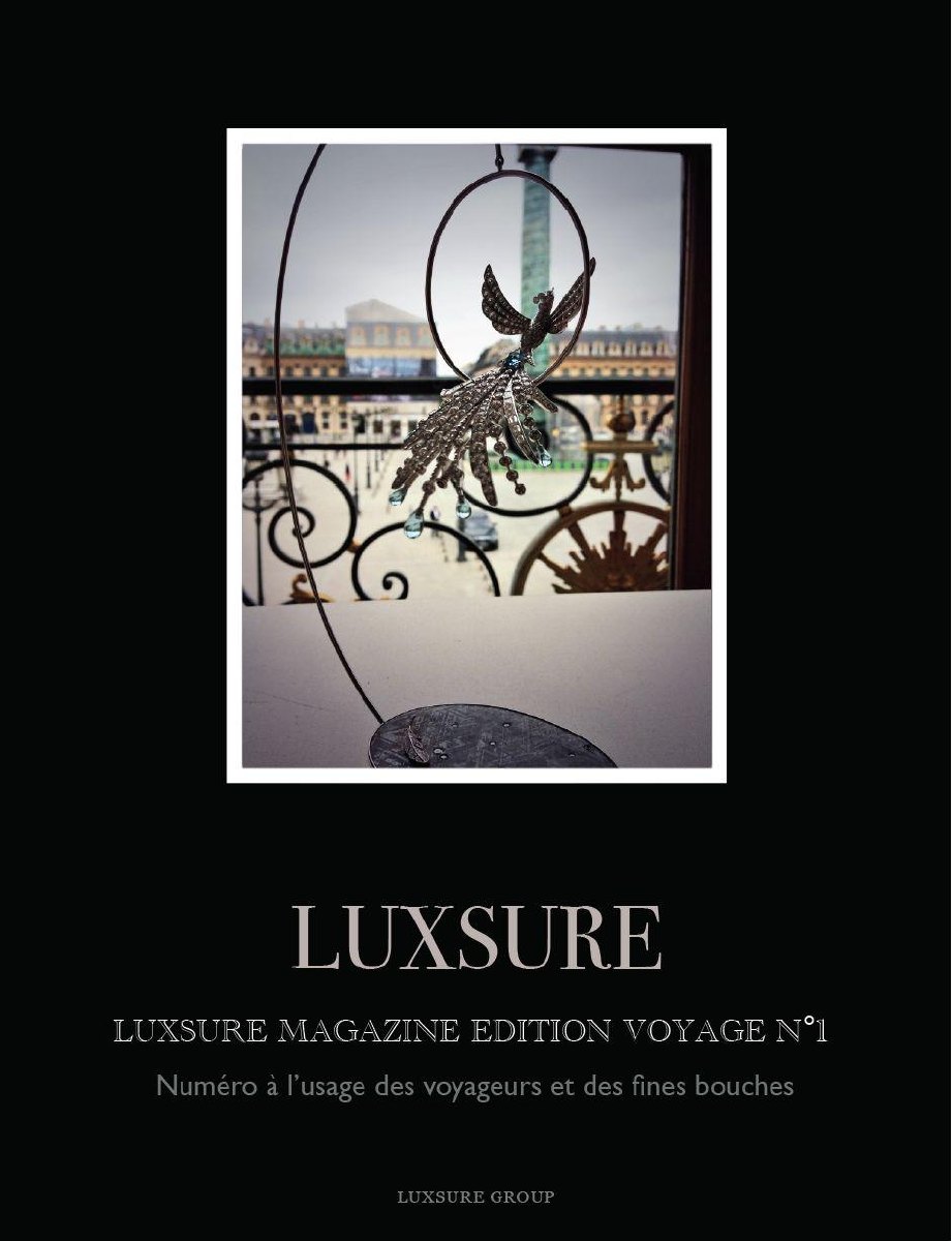 Archives Luxsure Magazine 22 Couverture de Luxsure Magazine numéro 11, édition voyage