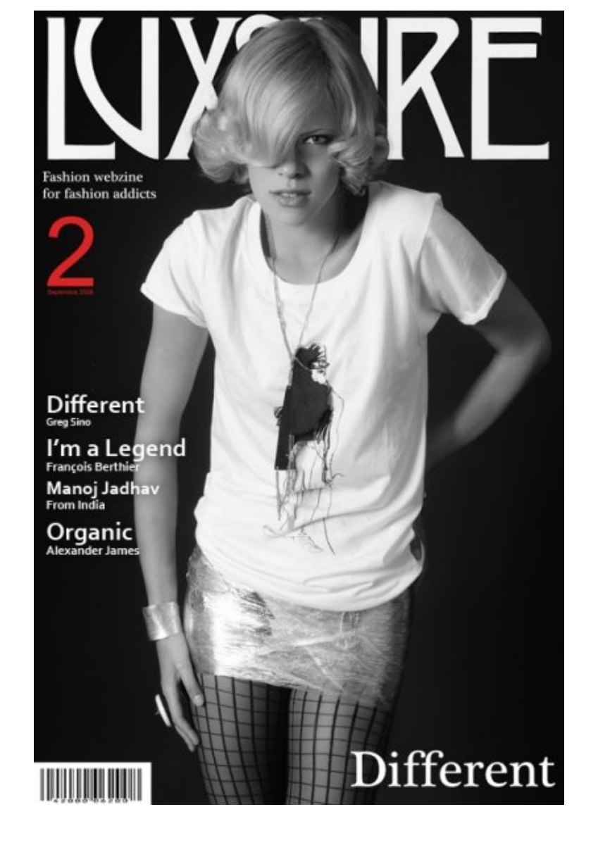 Archives Luxsure Magazine 31 Couverture de Luxsure Magazine numéro 2