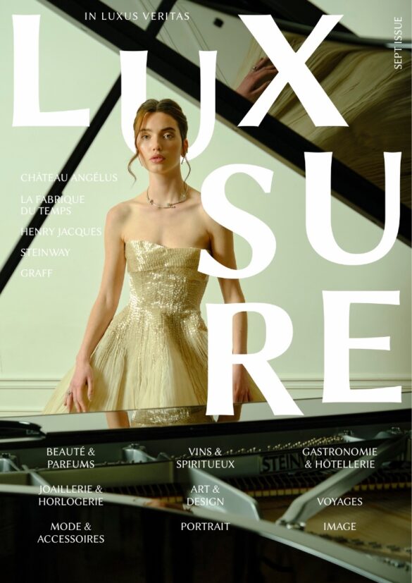 Couverture de Luxsure Magazine, édition septembre 2026