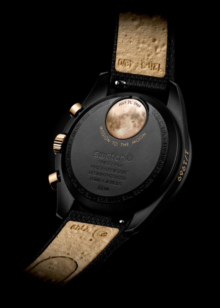 MISSION TO THE MOON 1969 : quand Swatch réinvente la rareté 25 sp01 26 Moonswatch 1969 SSX01B700 picture back SD