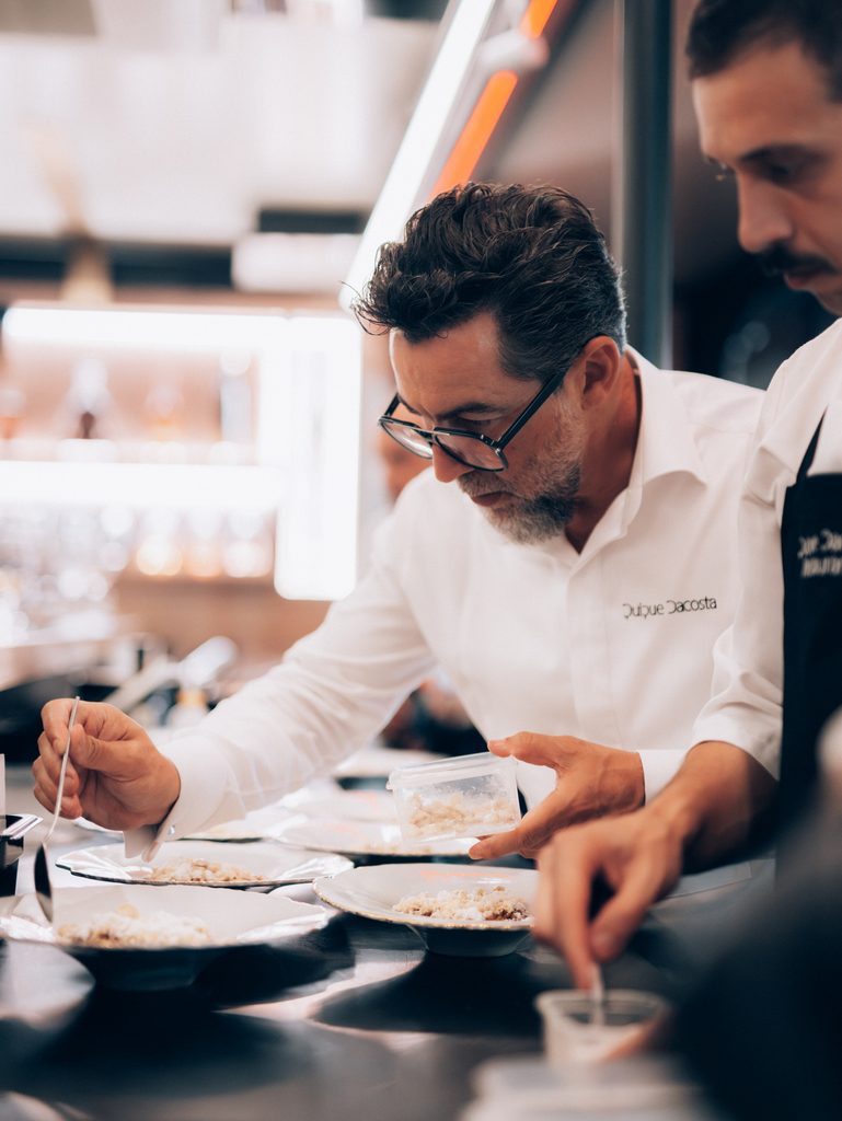 À Madrid, Moët Hennessy invente un dîner qui roule à toute vitesse 27 153A0627