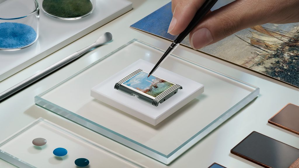 Turner tenait dans deux centimètres carrés : Jaeger-LeCoultre met Venise sous émail 29 2026 q39334w1 reverso tribute enamel turner savoirfaire6 srgb 16 9