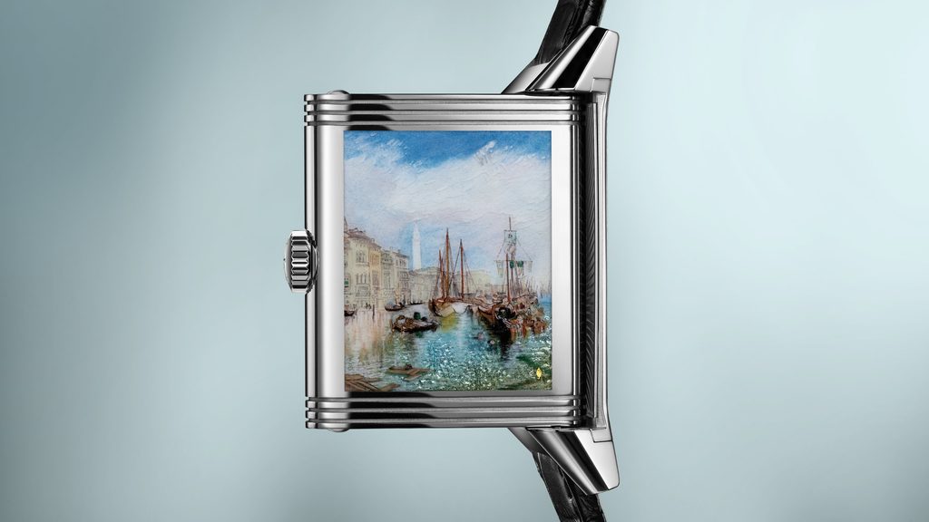 Turner tenait dans deux centimètres carrés : Jaeger-LeCoultre met Venise sous émail 30 2026 q39334w2 reverso tribute enamel turner closeup2 srgb 16 9