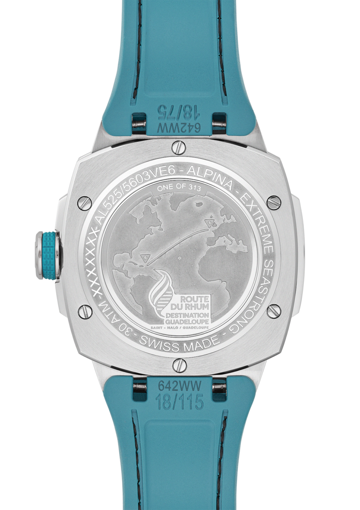 Alpina chronomètre officiel de la Route du Rhum 43 AL 525T3VE6 Back Web